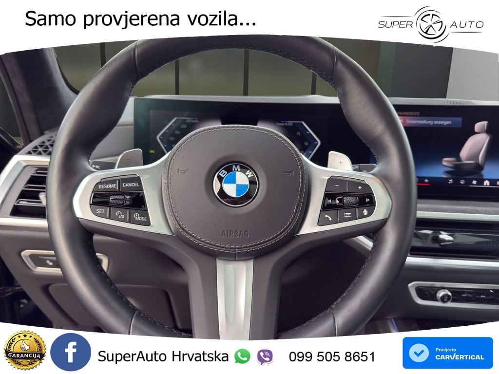 BMW X7 40i (381 KS) xDrive Steptronic ZRAČNI+ACC+GR SJED+KAM+PANO