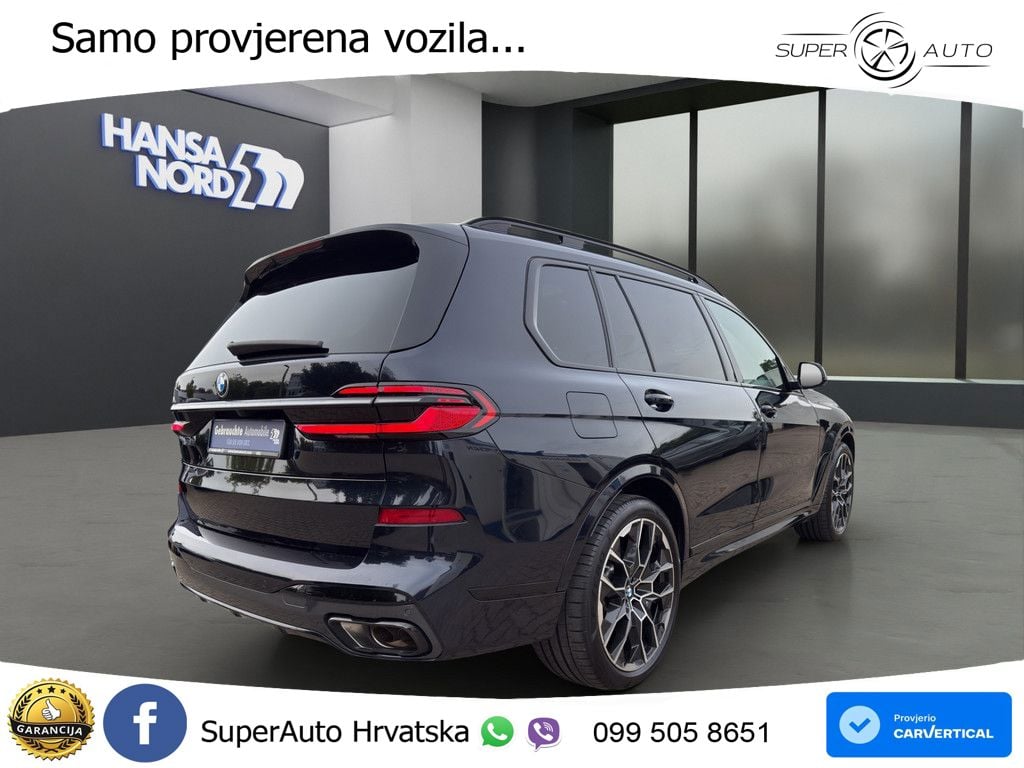 BMW X7 40i (381 KS) xDrive Steptronic ZRAČNI+ACC+GR SJED+KAM+PANO