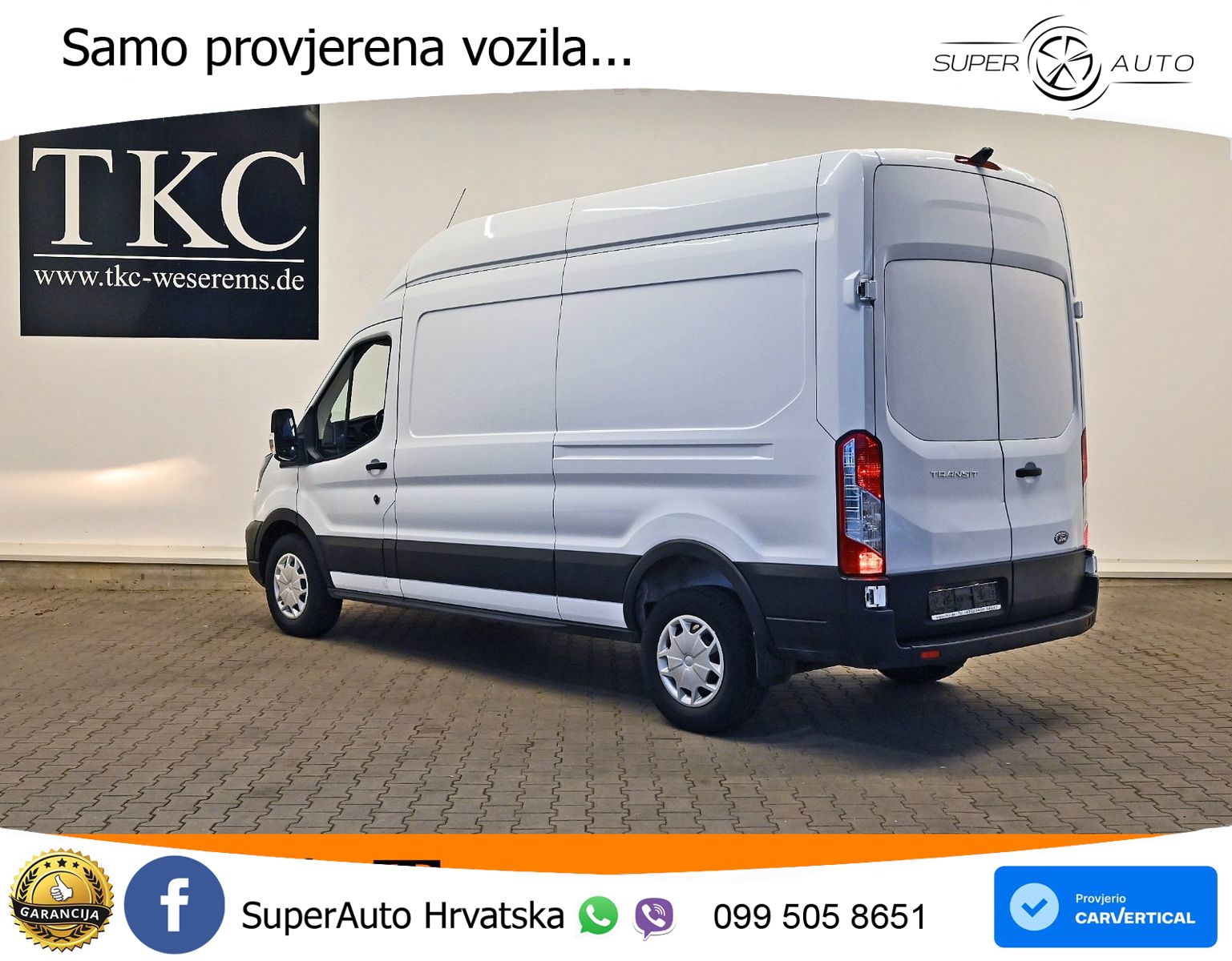 Ford Transit 350 D Trend Kasten L3 Klima EZ 2025 131 KS