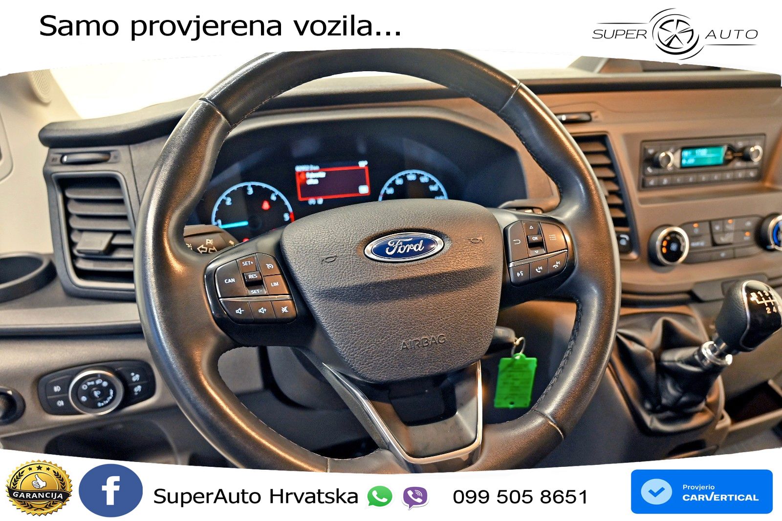 Ford Transit 350 D Trend Kasten L3 Klima EZ 2025 131 KS