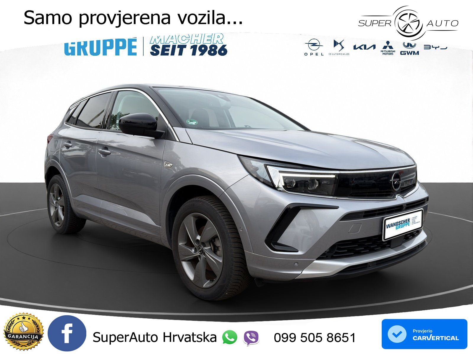 Opel Grandland 1.2i Turbo (130 KS) Automatic Elegance
