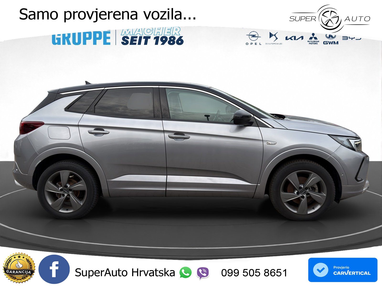 Opel Grandland 1.2i Turbo (130 KS) Automatic Elegance
