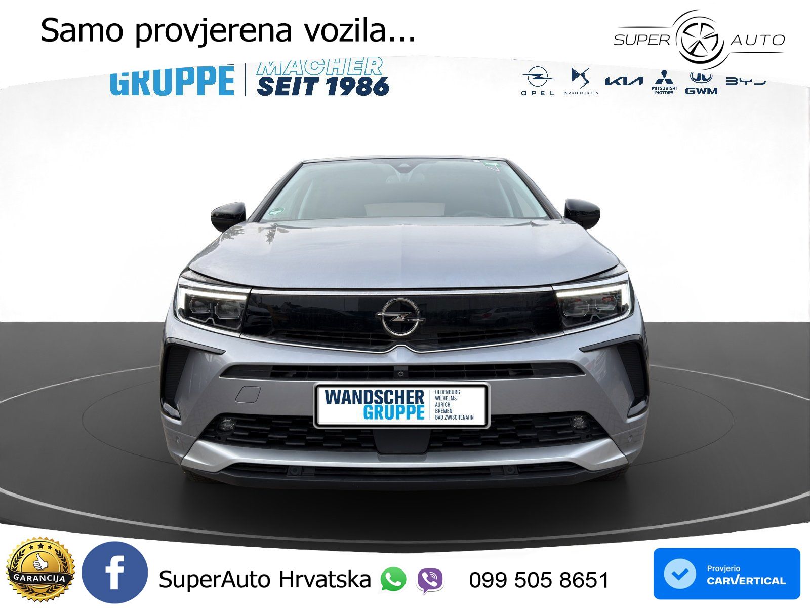 Opel Grandland 1.2i Turbo (130 KS) Automatic Elegance