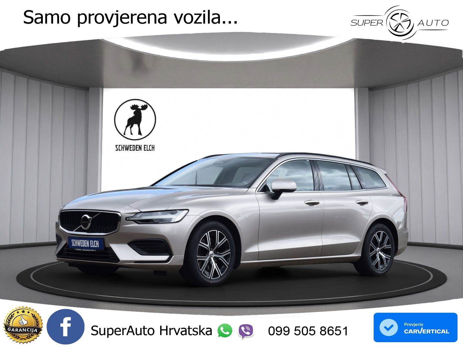 Volvo V60 2.0 B4 Diesel Geartronic LED+GR SJED+ACC