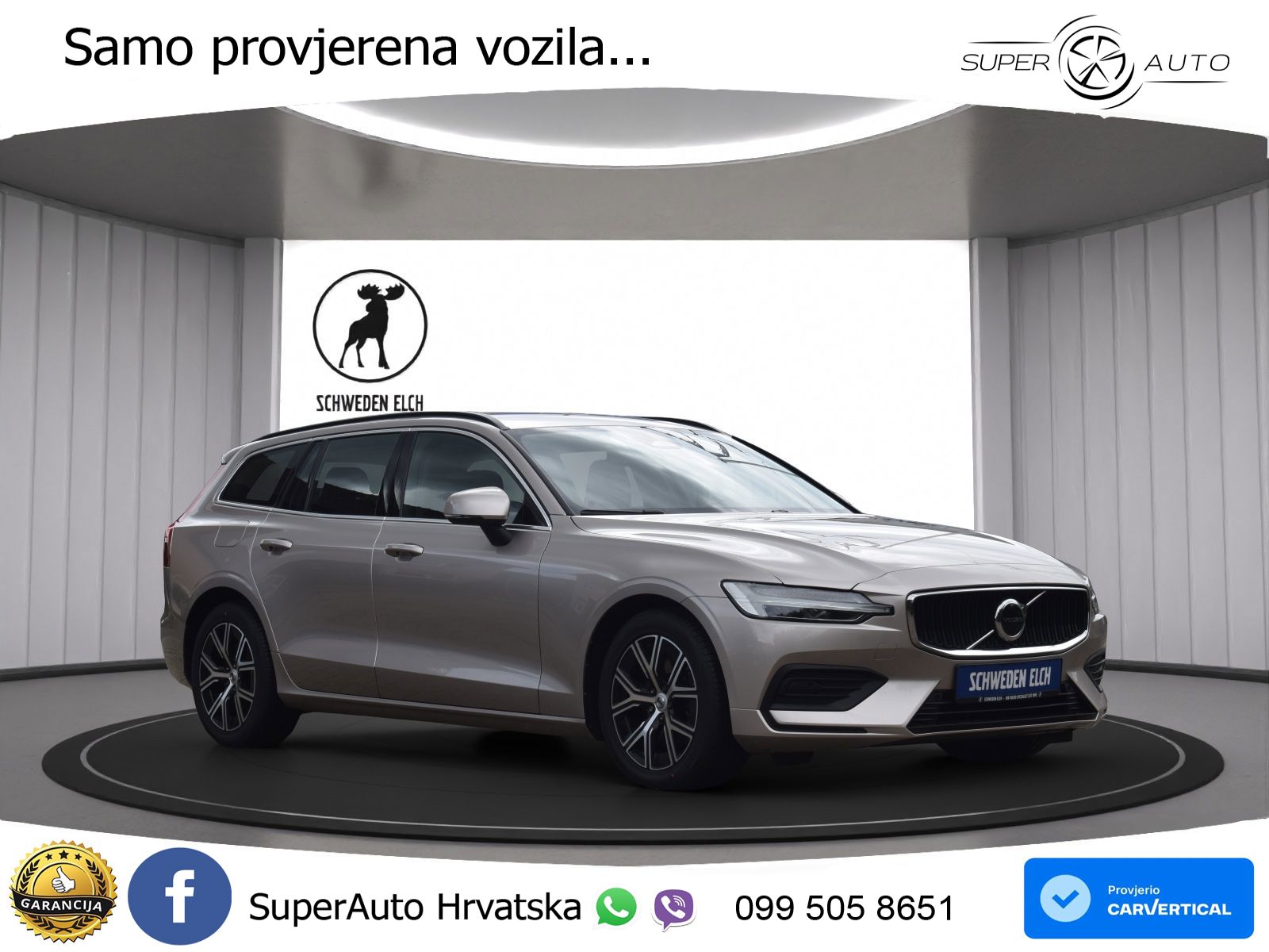 Volvo V60 2.0 B4 Diesel Geartronic LED+GR SJED+ACC