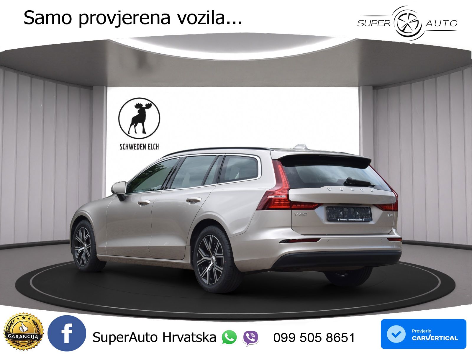Volvo V60 2.0 B4 Diesel Geartronic LED+GR SJED+ACC