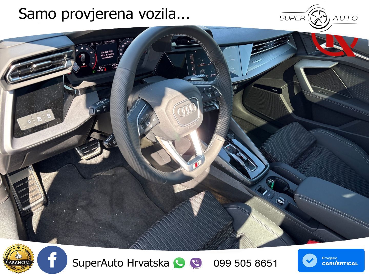 Audi A3 35 TFSI (150 KS) S tronic S line LED+ACC