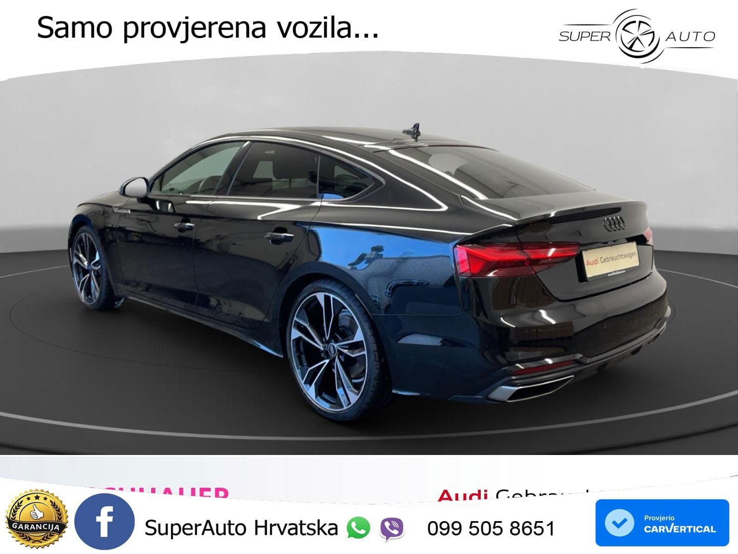 Audi A5 Sportback  40 TFSI (204 KS) S tronic S line MATRIX+GR SJED+KAM