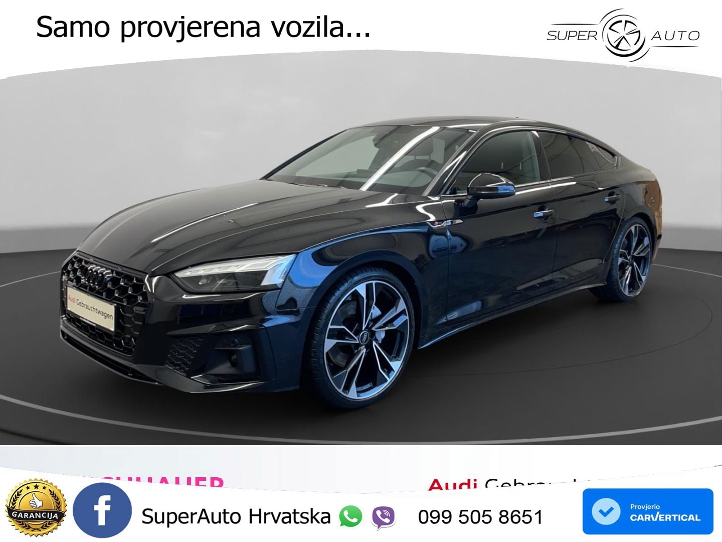 Audi A5 Sportback  40 TFSI (204 KS) S tronic S line MATRIX+GR SJED+KAM