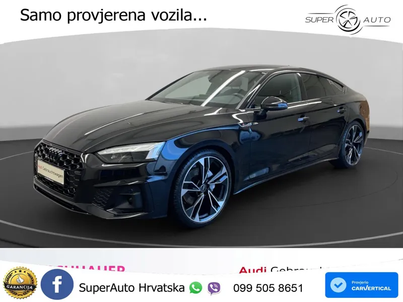 Audi A5 Sportback  40 TFSI (204 KS) S tronic S line MATRIX+GR SJED+KAM