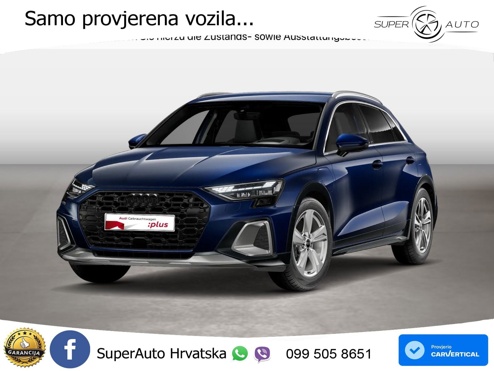 Audi A3 allstreet 40 TFSIe (204 KS) S tronic LED+GR SJED+ACC