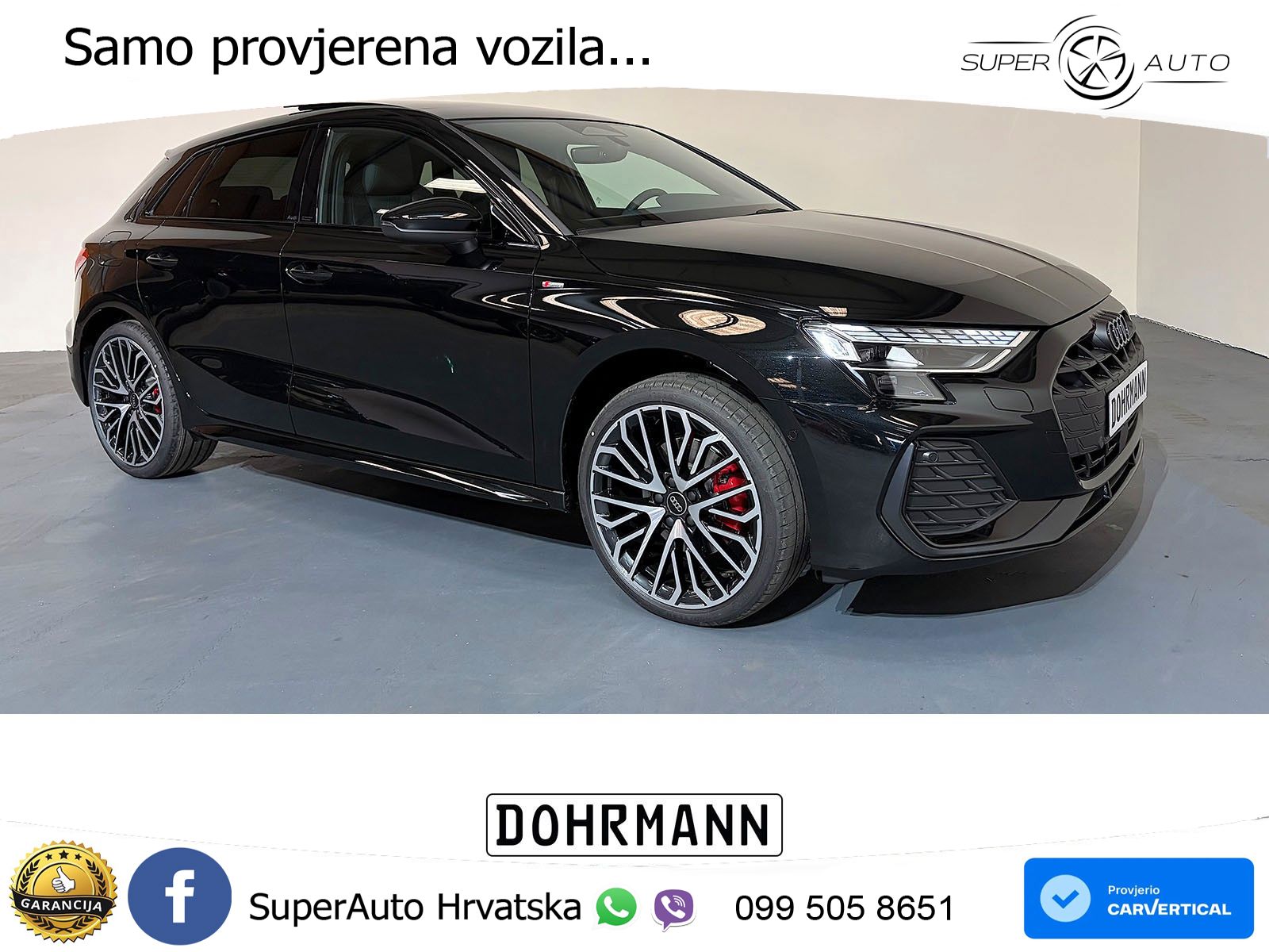 Audi A3 40 TFSI (204 KS) quattro S tronic S line MATRIX+GR SJED+KAM