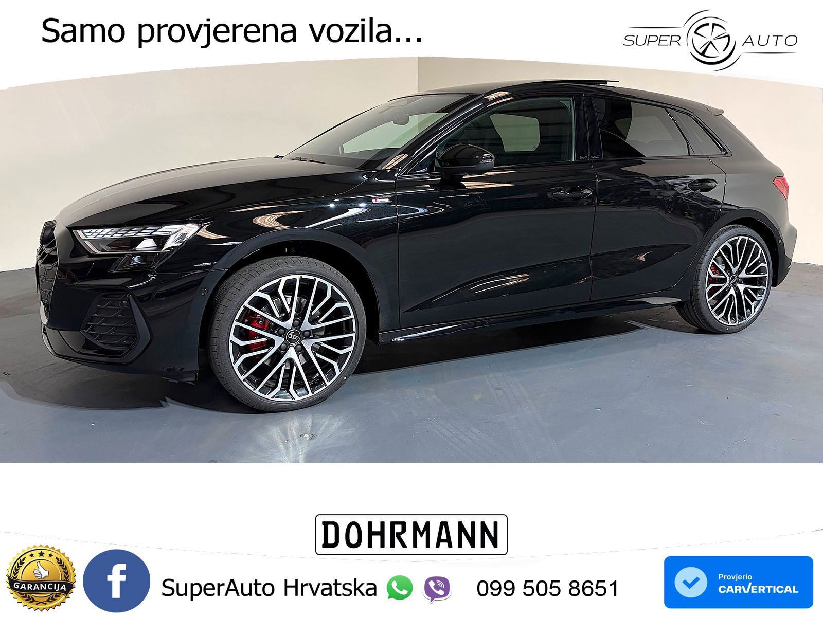 Audi A3 40 TFSI (204 KS) quattro S tronic S line MATRIX+GR SJED+KAM