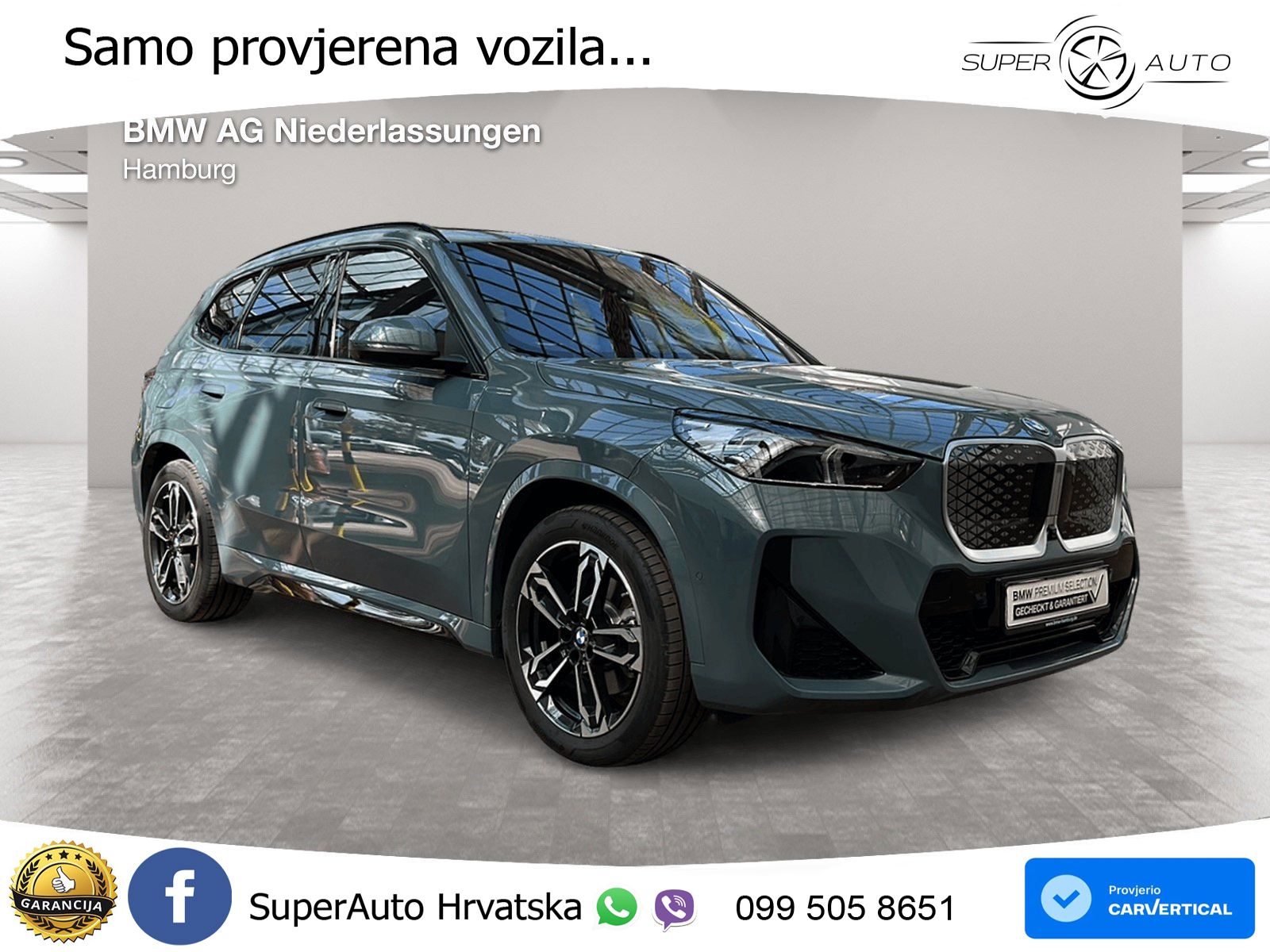 BMW iX1 68 kWh (313 KS) xDrive30 M Sport