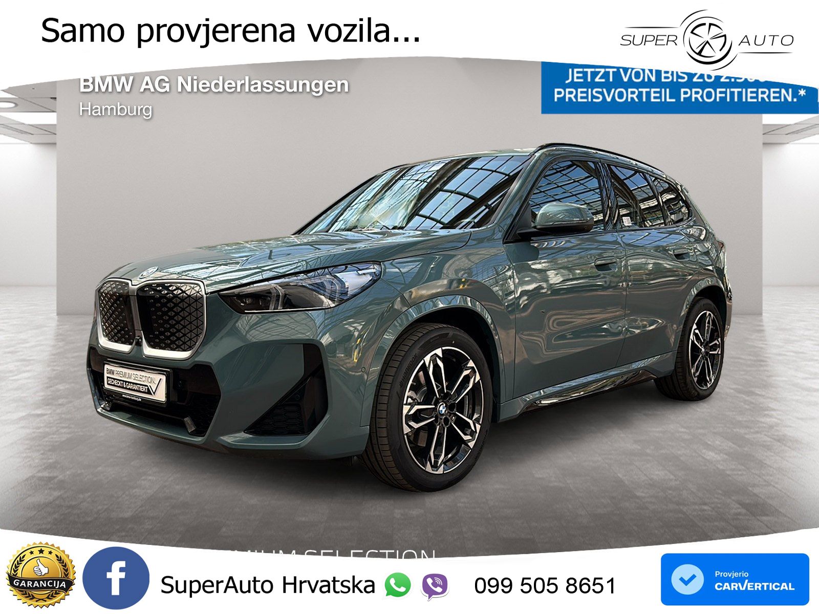 BMW iX1 68 kWh (313 KS) xDrive30 M Sport