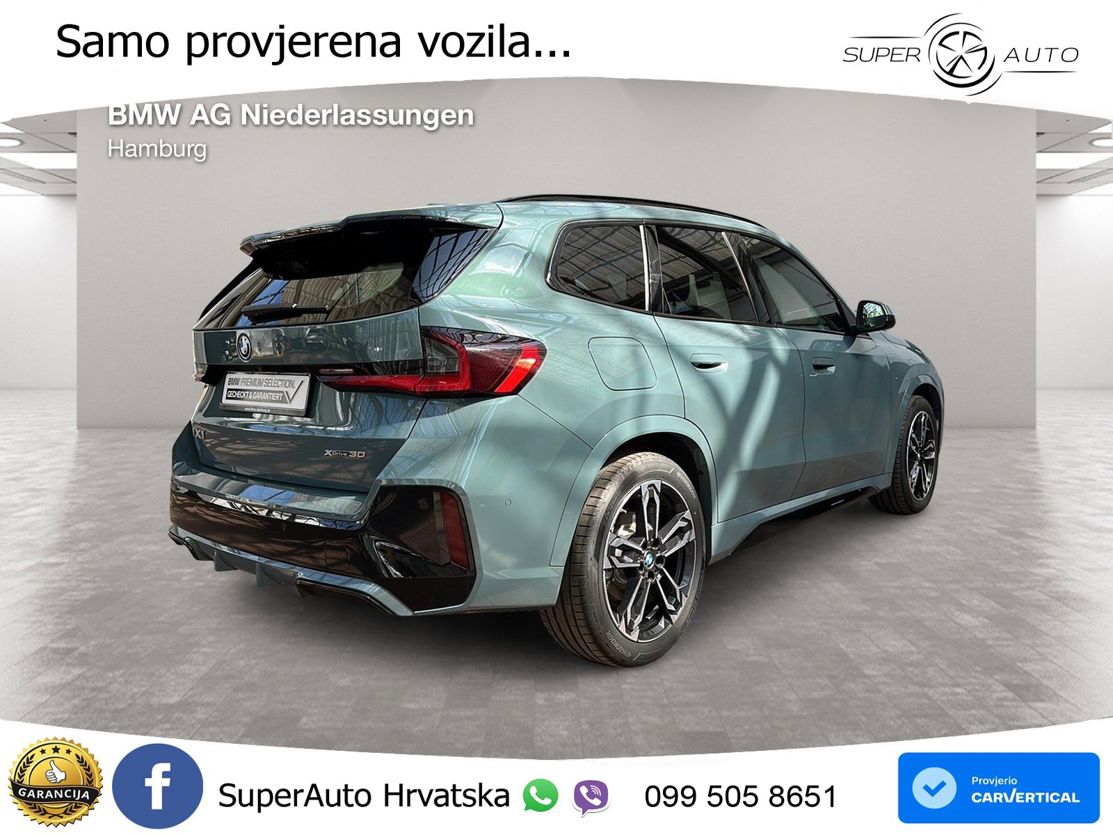 BMW iX1 68 kWh (313 KS) xDrive30 M Sport