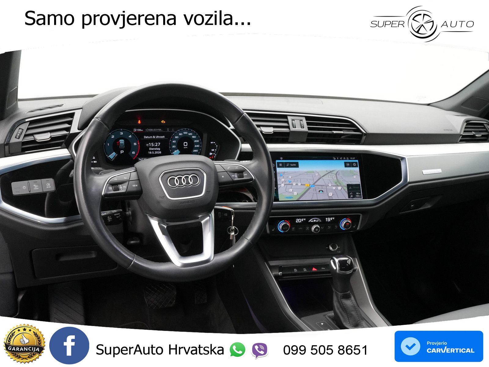 Audi Q3 40 TDI (200 KS) quattro S tronic S line LED+GR SJED+ACC