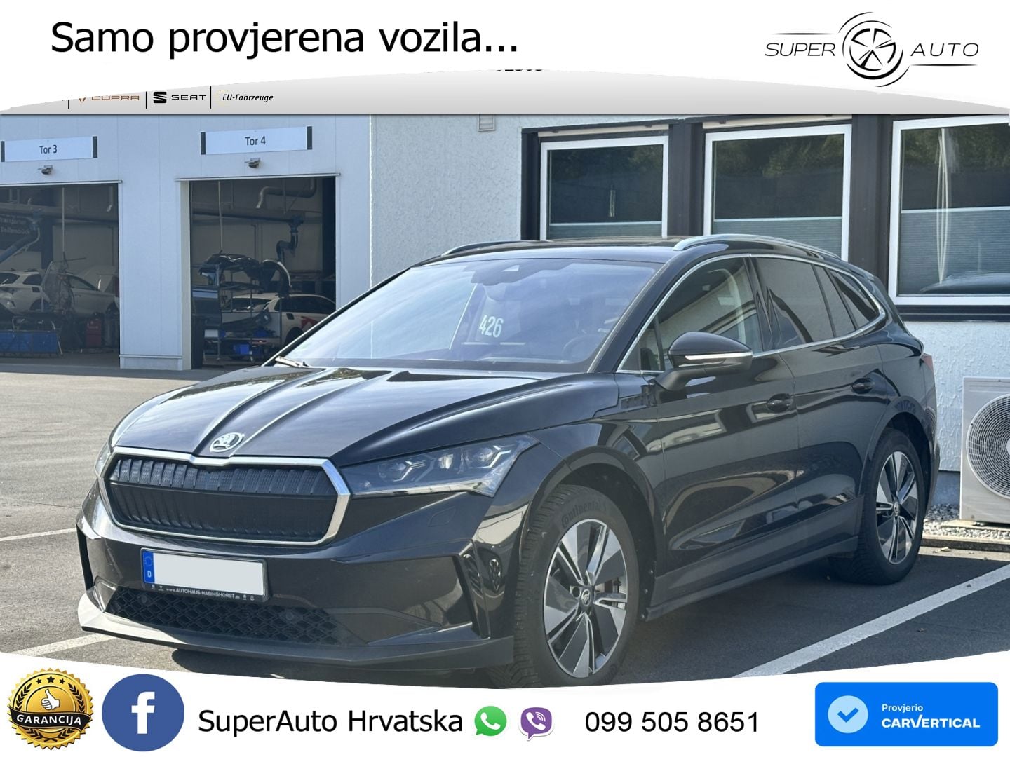Škoda Enyaq iV 80x 82 kWh (265 KS) AWD LED+GR SJED+ACC
