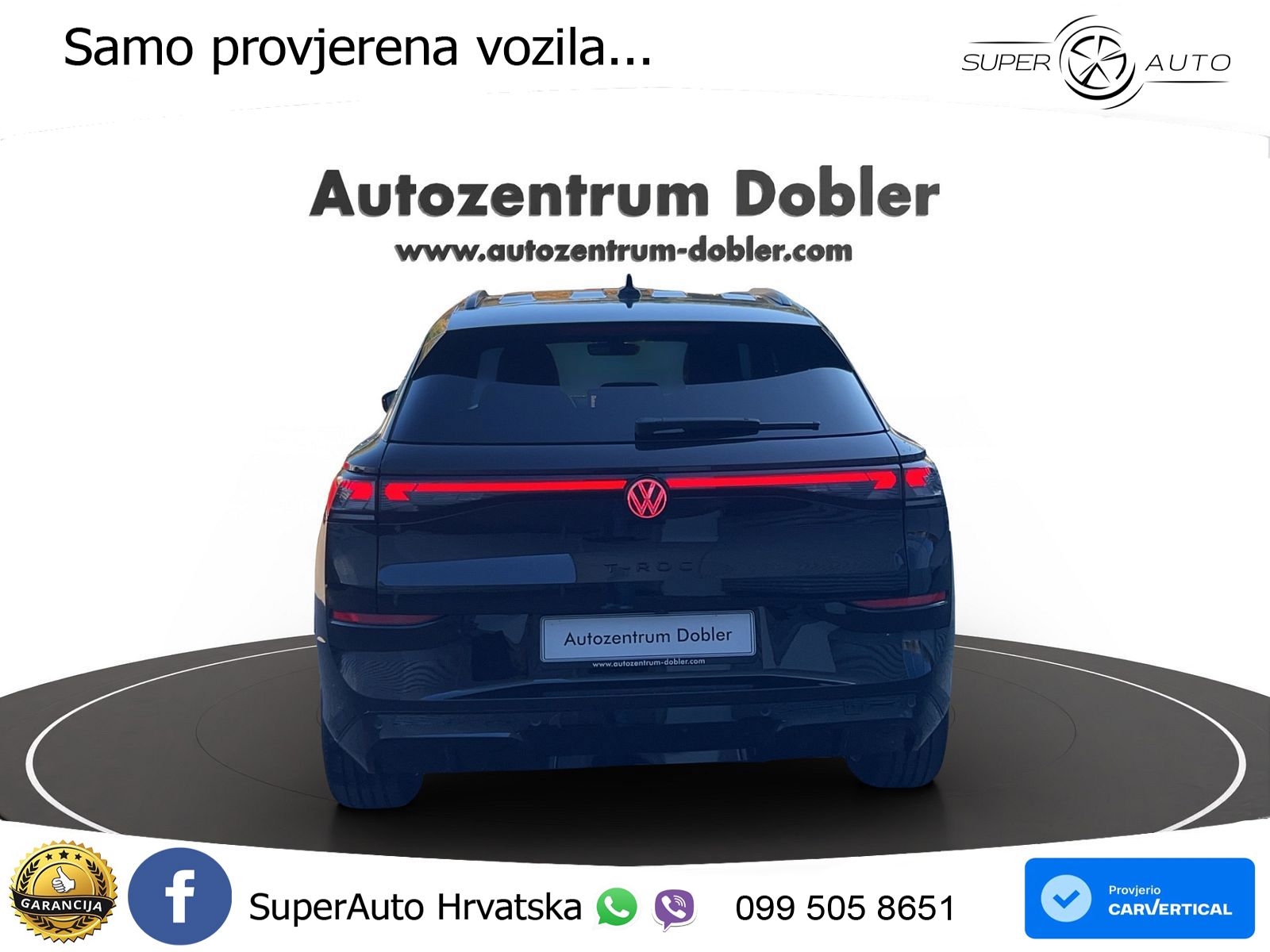 Volkswagen T-Roc 1.5 eTSI (150 KS)  DSG R-Line MATRIX+GR SJED+KAM