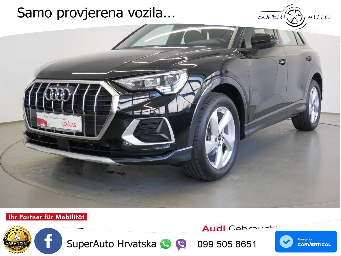 Audi Q3 35 TFSI (150 KS) S tronic advanced LED+GR SJED+ACC