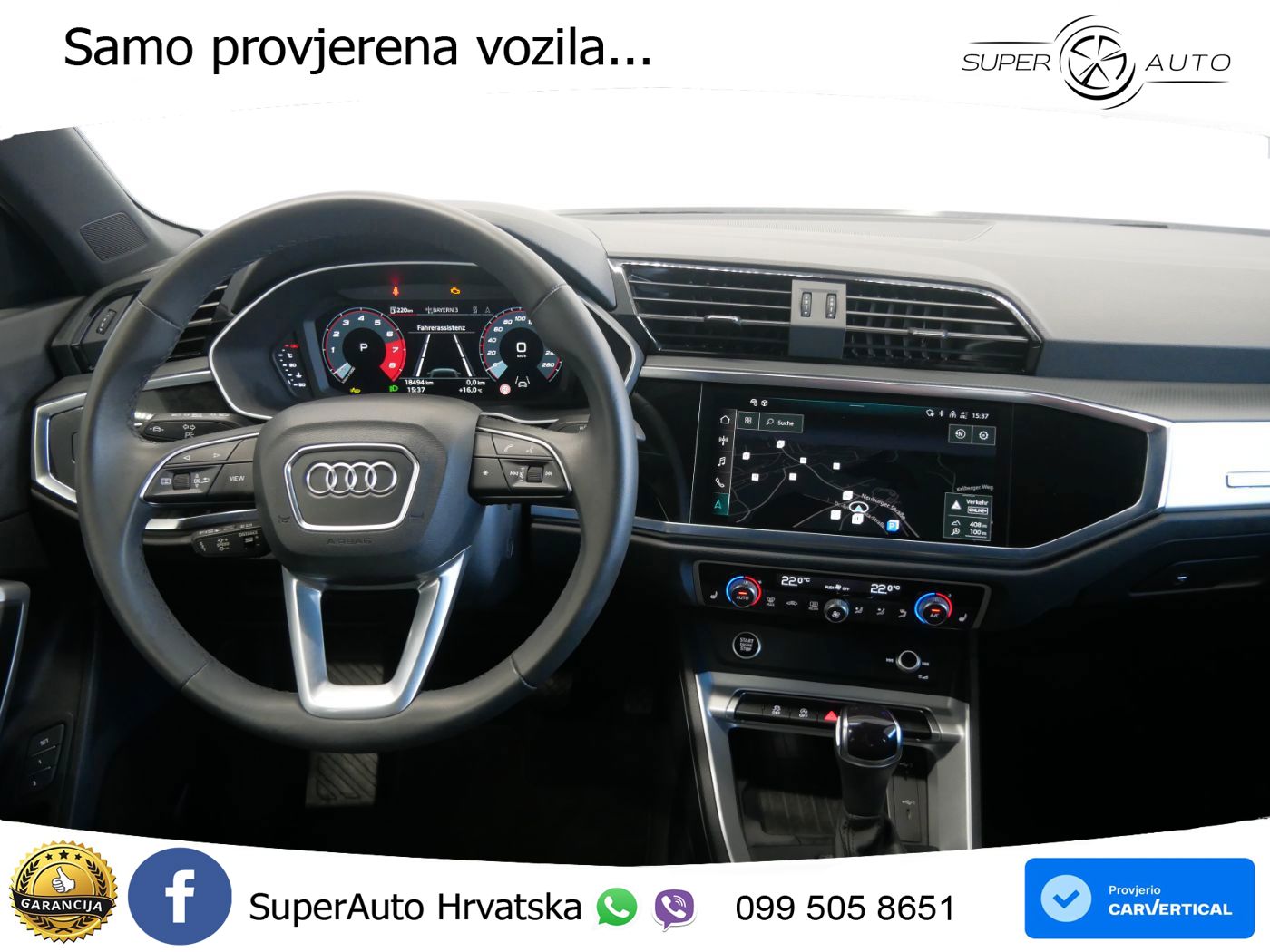 Audi Q3 35 TFSI (150 KS) S tronic advanced LED+GR SJED+ACC