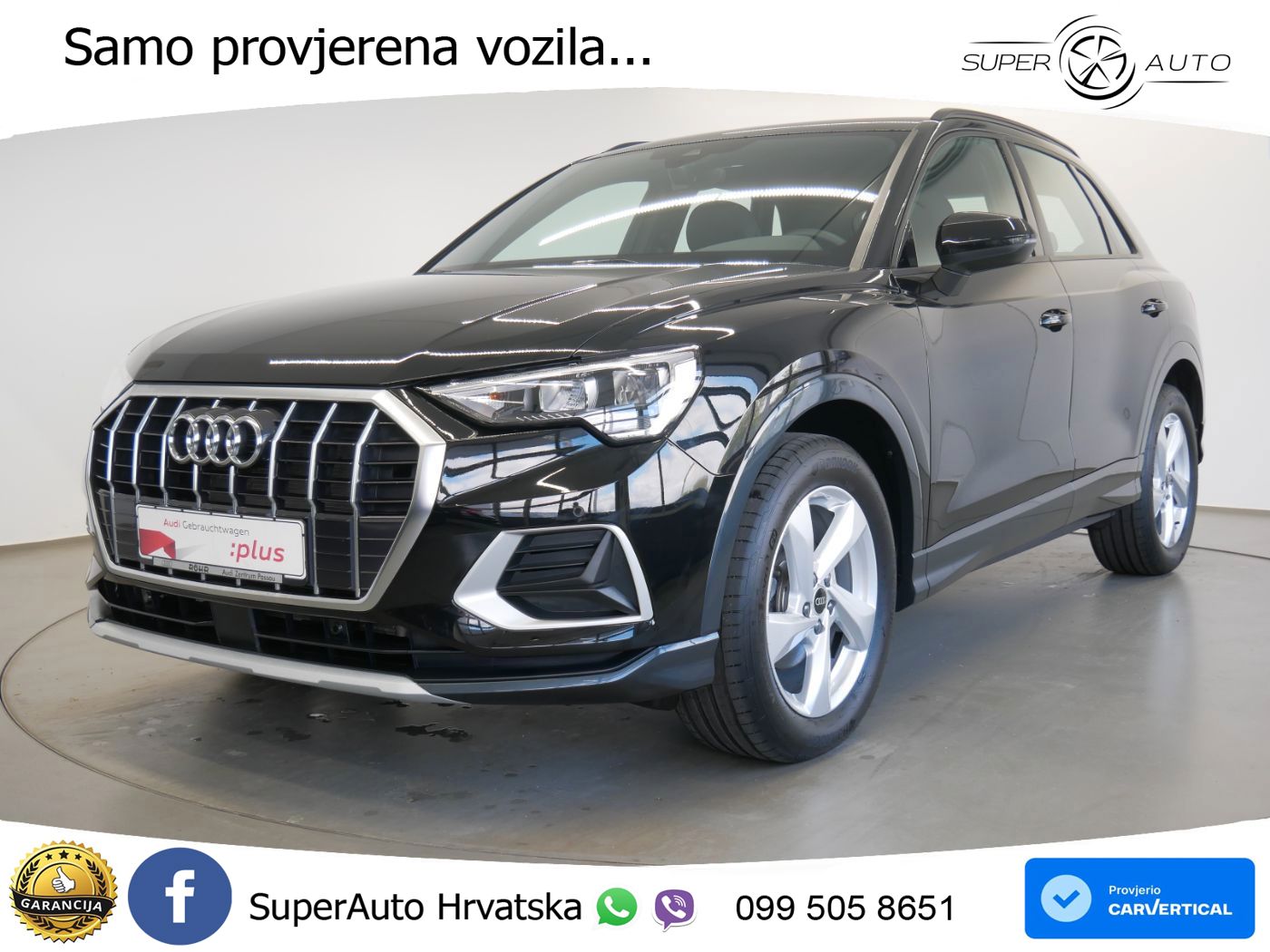 Audi Q3 35 TFSI (150 KS) S tronic advanced LED+GR SJED+ACC