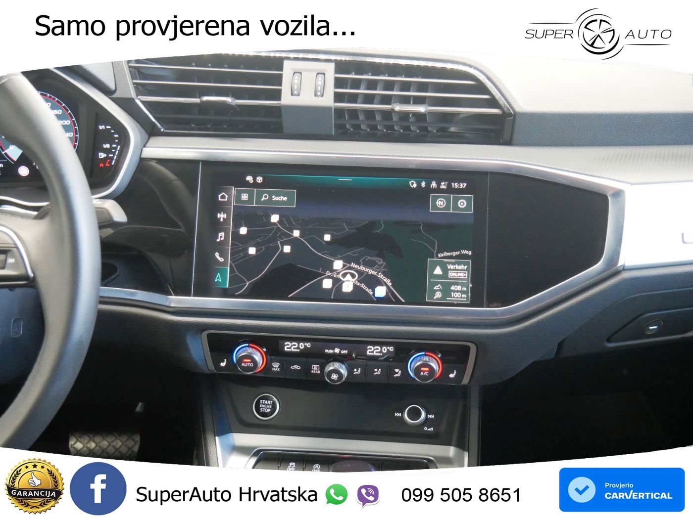 Audi Q3 35 TFSI (150 KS) S tronic advanced LED+GR SJED+ACC