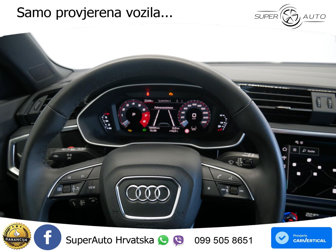 Audi Q3 35 TFSI (150 KS) S tronic advanced LED+GR SJED+ACC