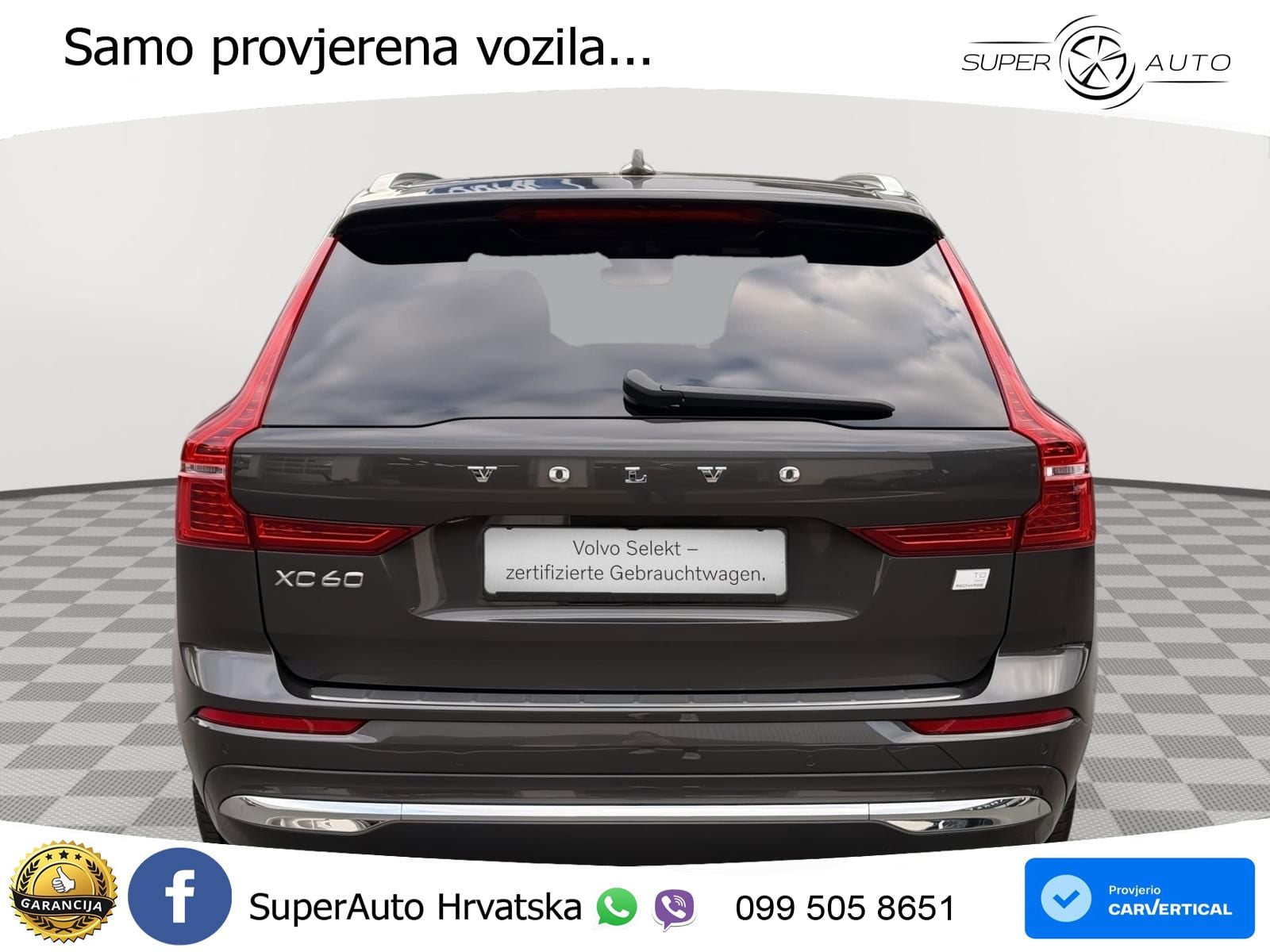 Volvo XC60 T8 AWD Geartronic ZRAČNI+ACC+4xGR SJED+KAM