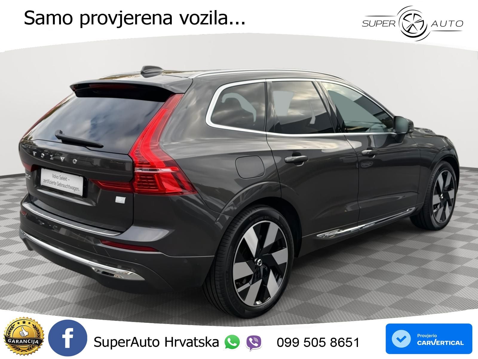 Volvo XC60 T8 AWD Geartronic ZRAČNI+ACC+4xGR SJED+KAM