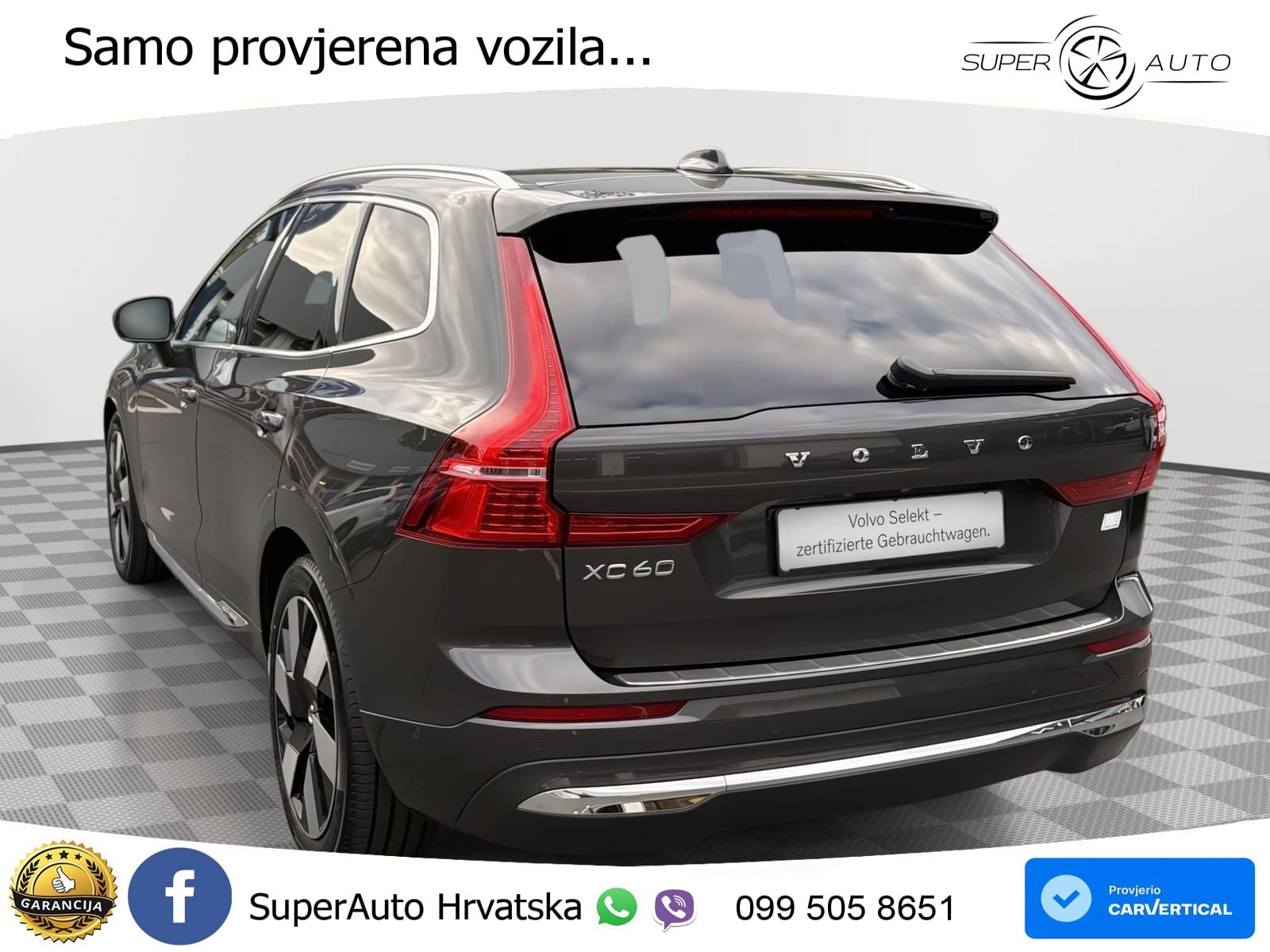 Volvo XC60 T8 AWD Geartronic ZRAČNI+ACC+4xGR SJED+KAM