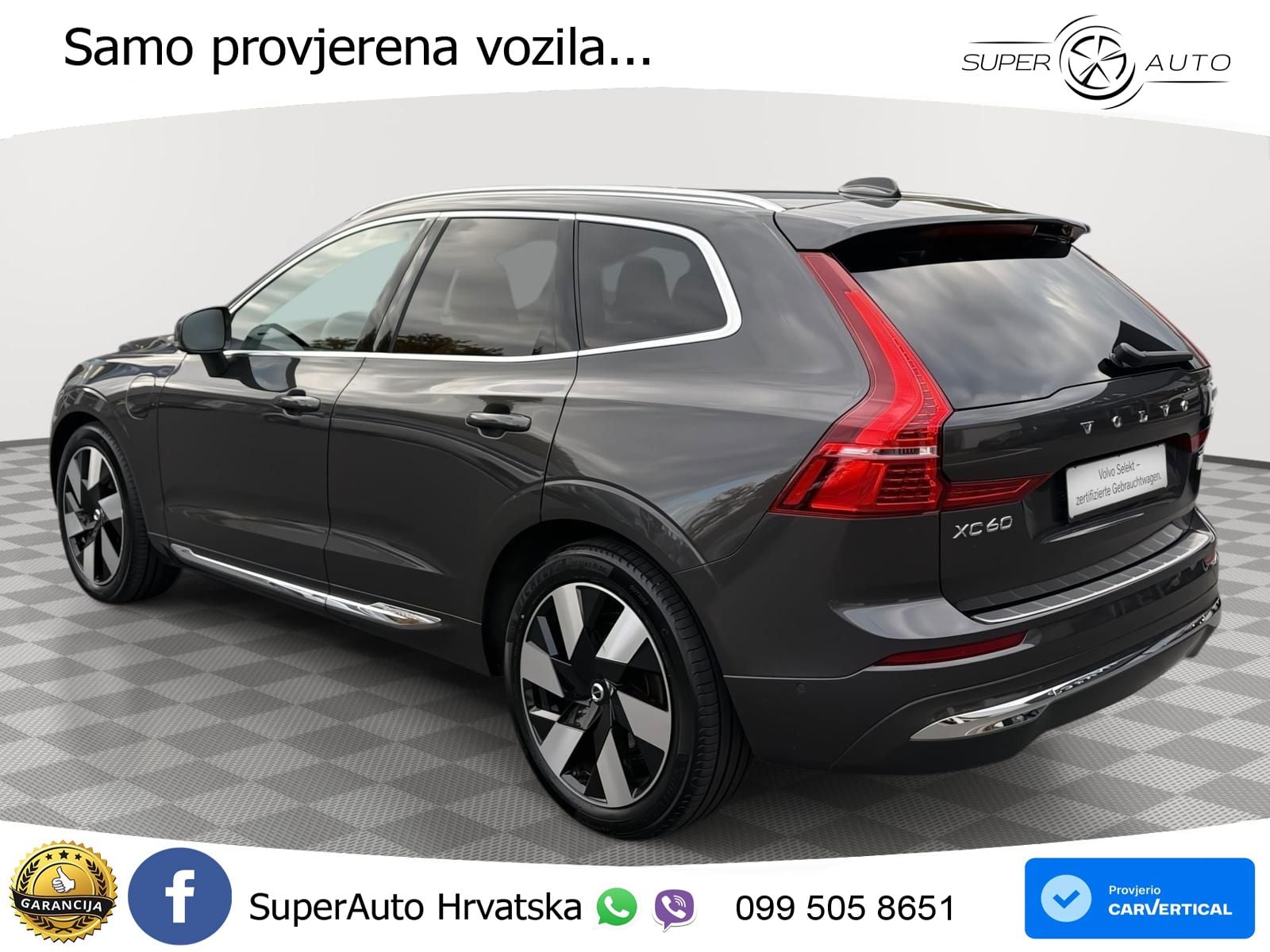 Volvo XC60 T8 AWD Geartronic ZRAČNI+ACC+4xGR SJED+KAM