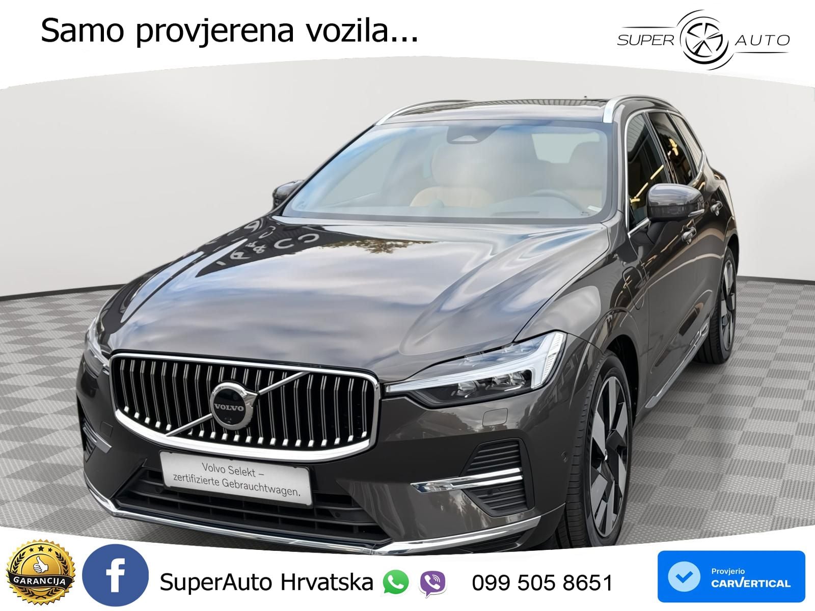 Volvo XC60 T8 AWD Geartronic ZRAČNI+ACC+4xGR SJED+KAM