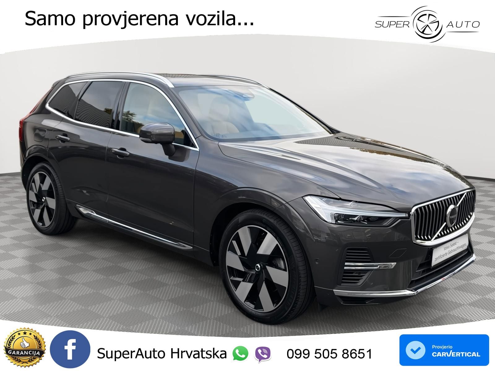 Volvo XC60 T8 AWD Geartronic ZRAČNI+ACC+4xGR SJED+KAM