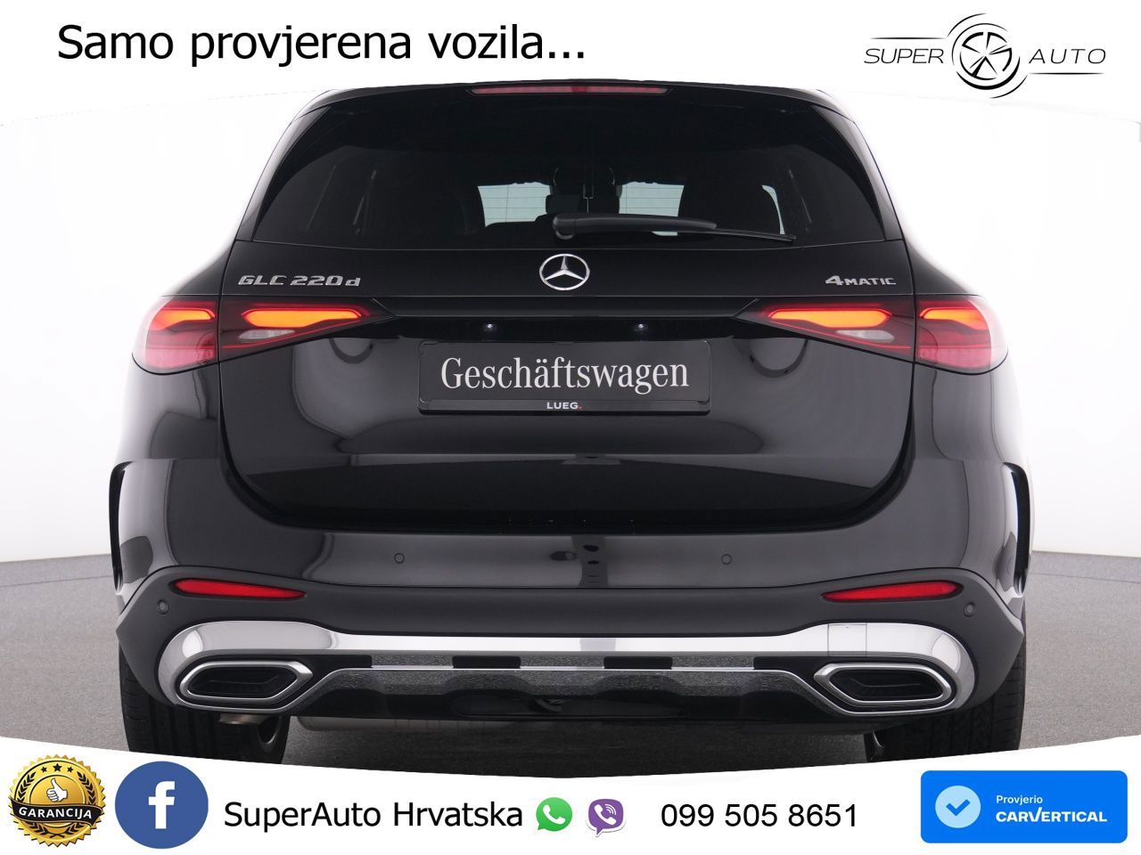 Mercedes GLC 220d (197 KS) 4MATIC 9G-TRONIC AMG LED+GR SJED+ACC