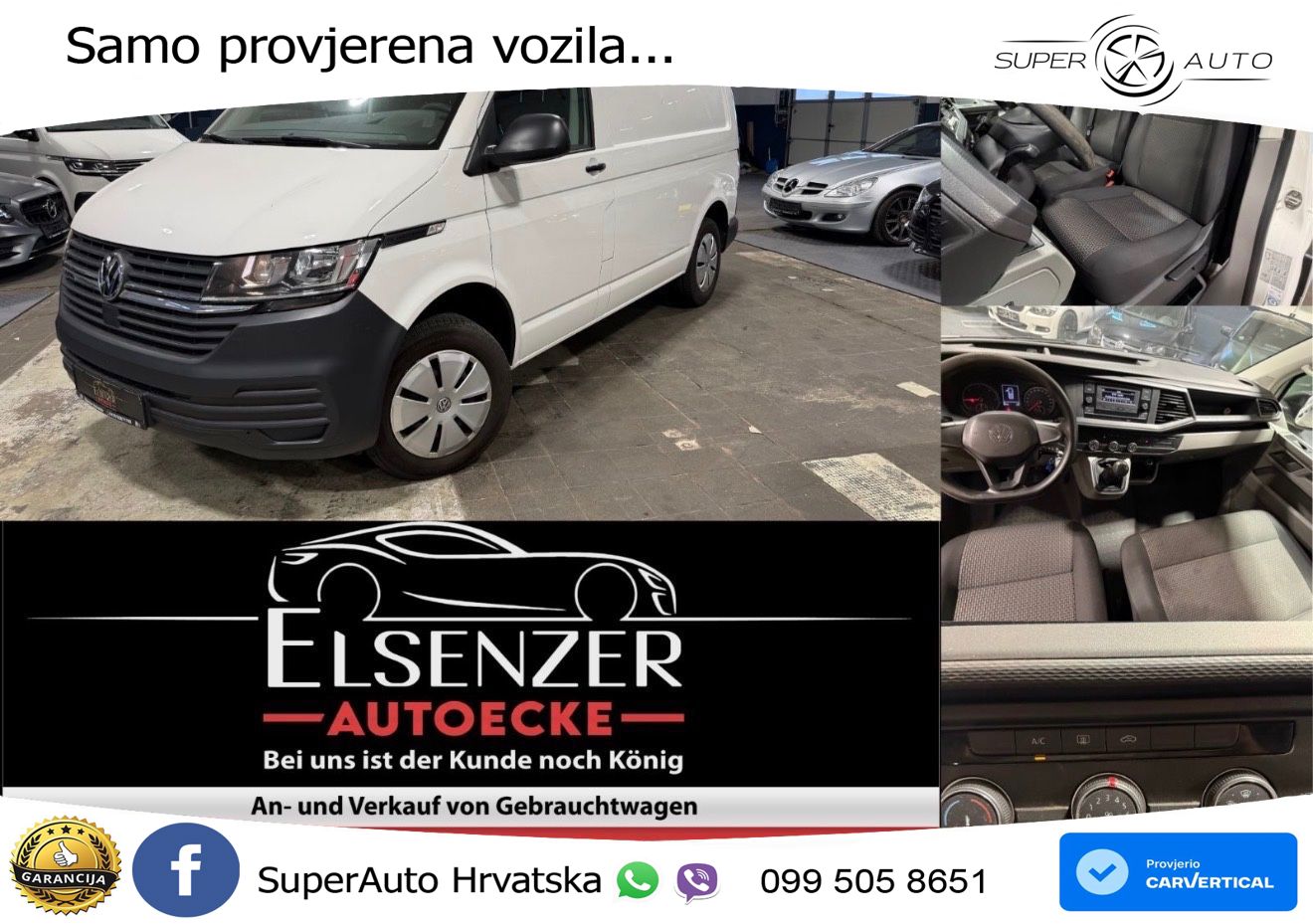 Volkswagen T6.1 6x Transporter Kasten FWD 110 KS