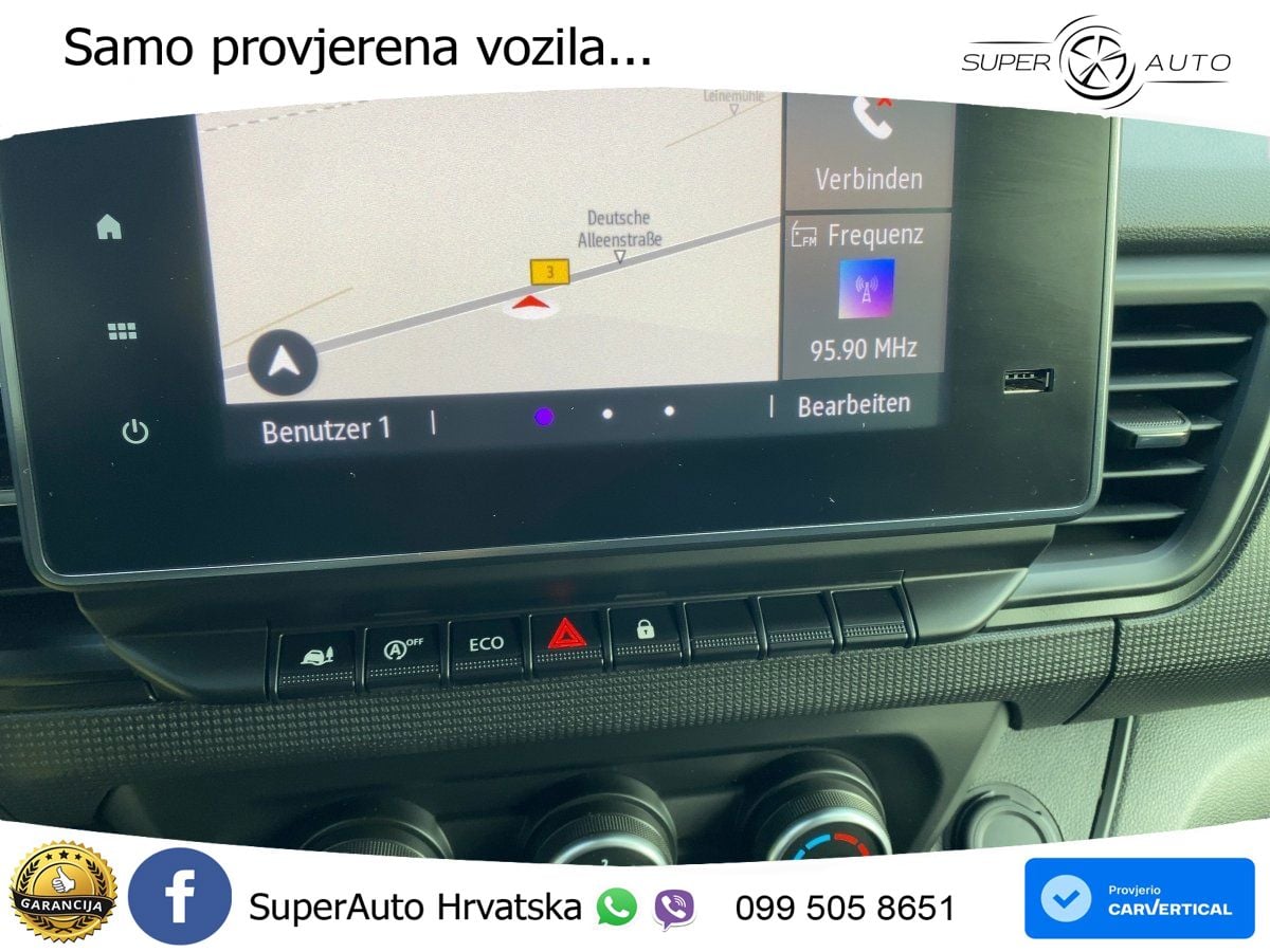 Renault Trafic Kasten 2.0 BLUE dCi 110 L1H1 2.8t Komfort 110 KS
