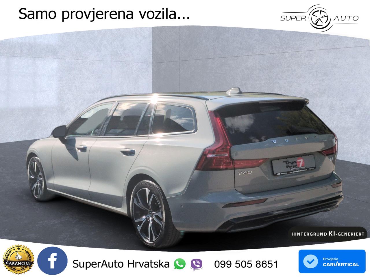 Volvo V60 2.0 B4 Benzin DCT LED+GR SJED+ACC