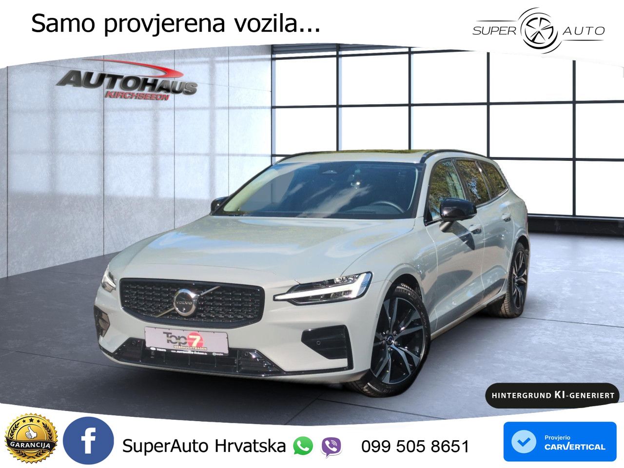 Volvo V60 2.0 B4 Benzin DCT LED+GR SJED+ACC