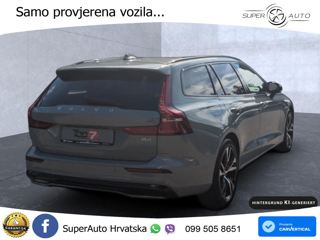Volvo V60 2.0 B4 Benzin DCT LED+GR SJED+ACC