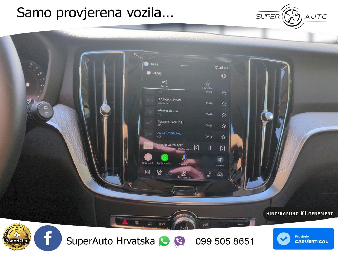 Volvo V60 2.0 B4 Benzin DCT LED+GR SJED+ACC