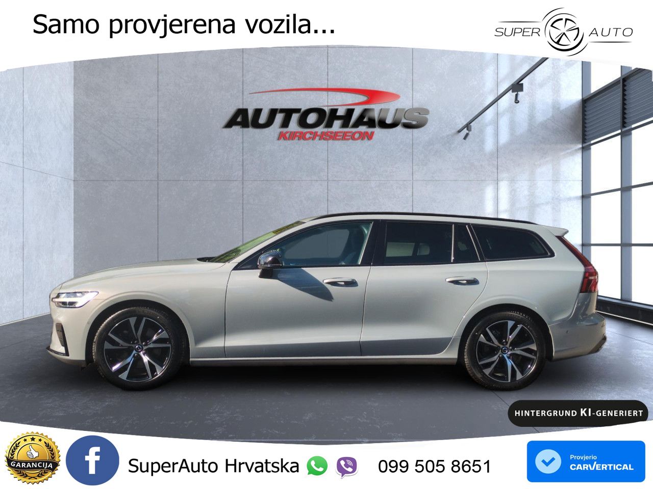 Volvo V60 2.0 B4 Benzin DCT LED+GR SJED+ACC