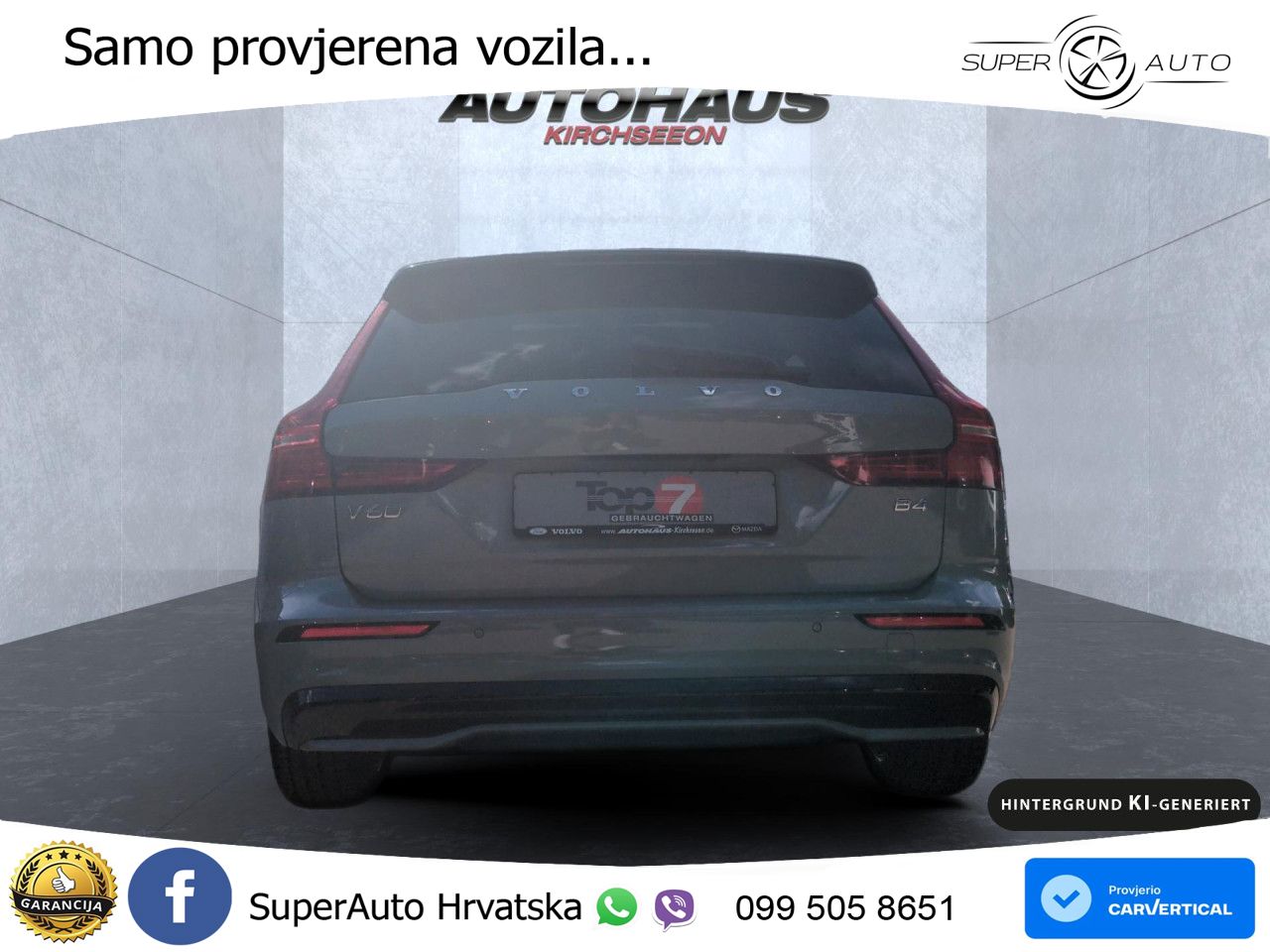 Volvo V60 2.0 B4 Benzin DCT LED+GR SJED+ACC