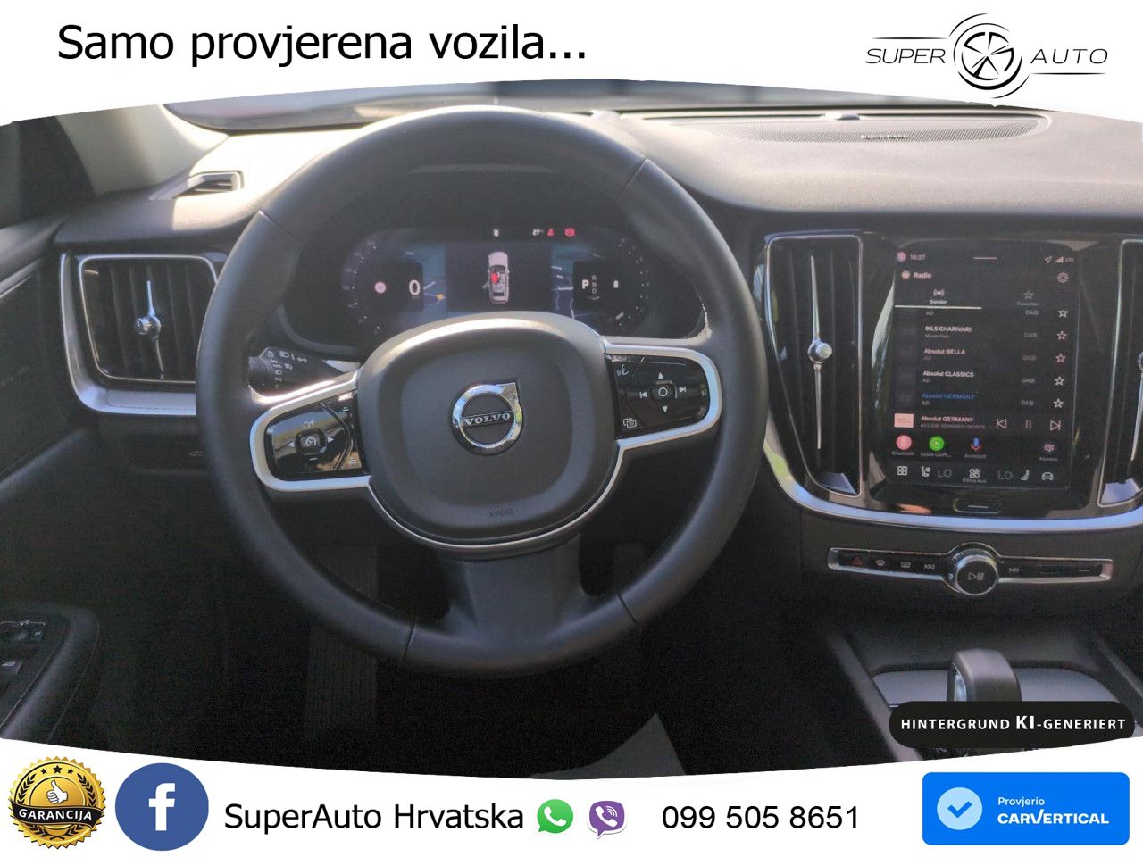 Volvo V60 2.0 B4 Benzin DCT LED+GR SJED+ACC