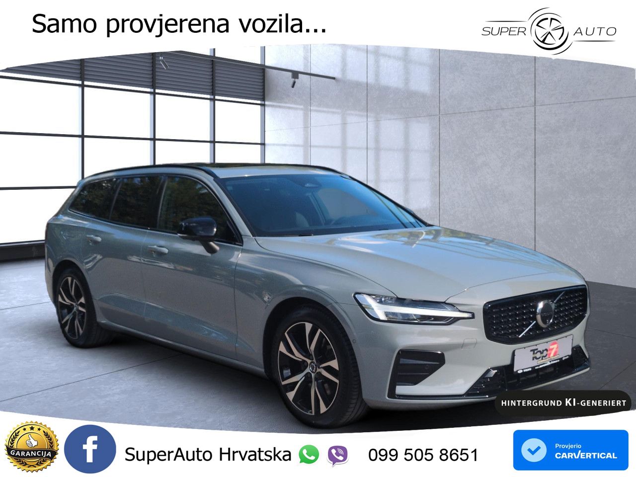 Volvo V60 2.0 B4 Benzin DCT LED+GR SJED+ACC
