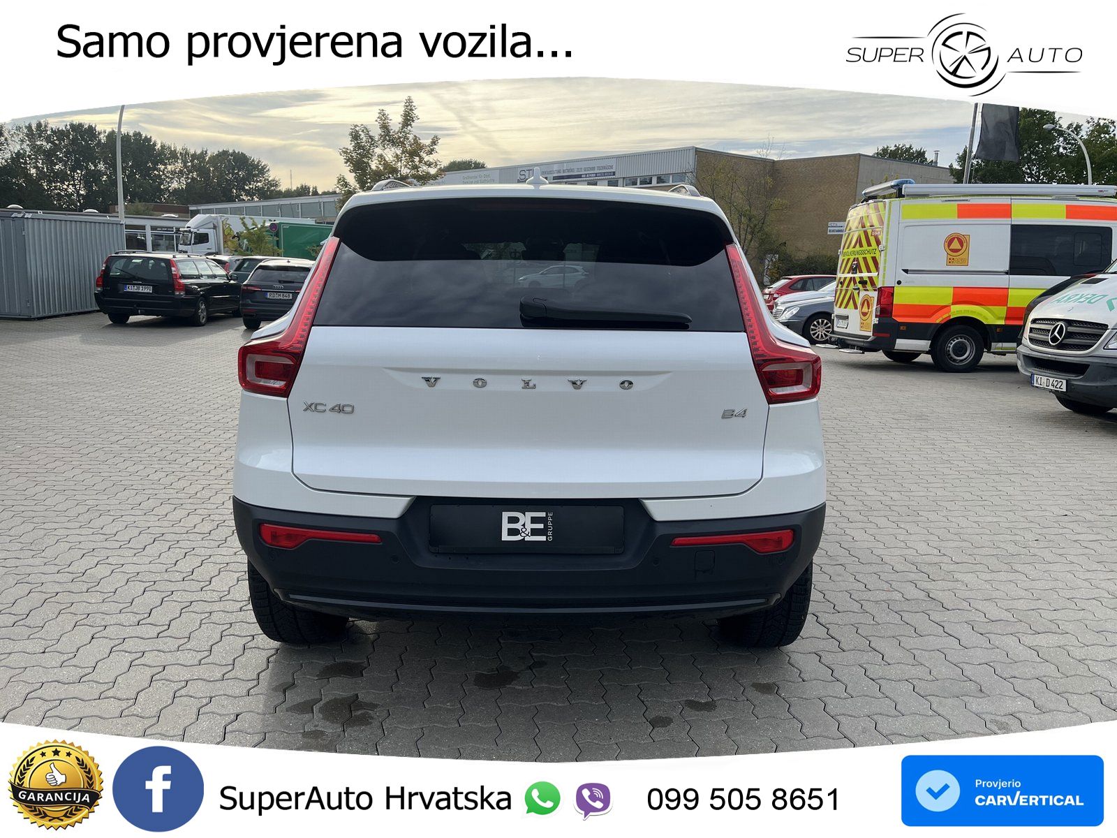 Volvo XC40 2.0 B4 197 KS Automatic LED+GR SJED+ACC