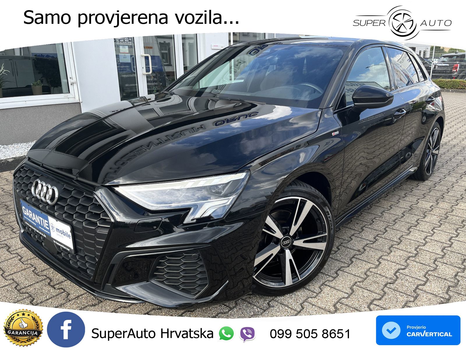 Audi A3 35 TFSI (150 KS) S tronic LED+GR SJED+ACC