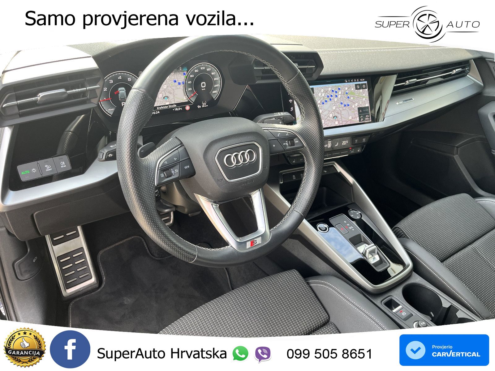 Audi A3 35 TFSI (150 KS) S tronic LED+GR SJED+ACC