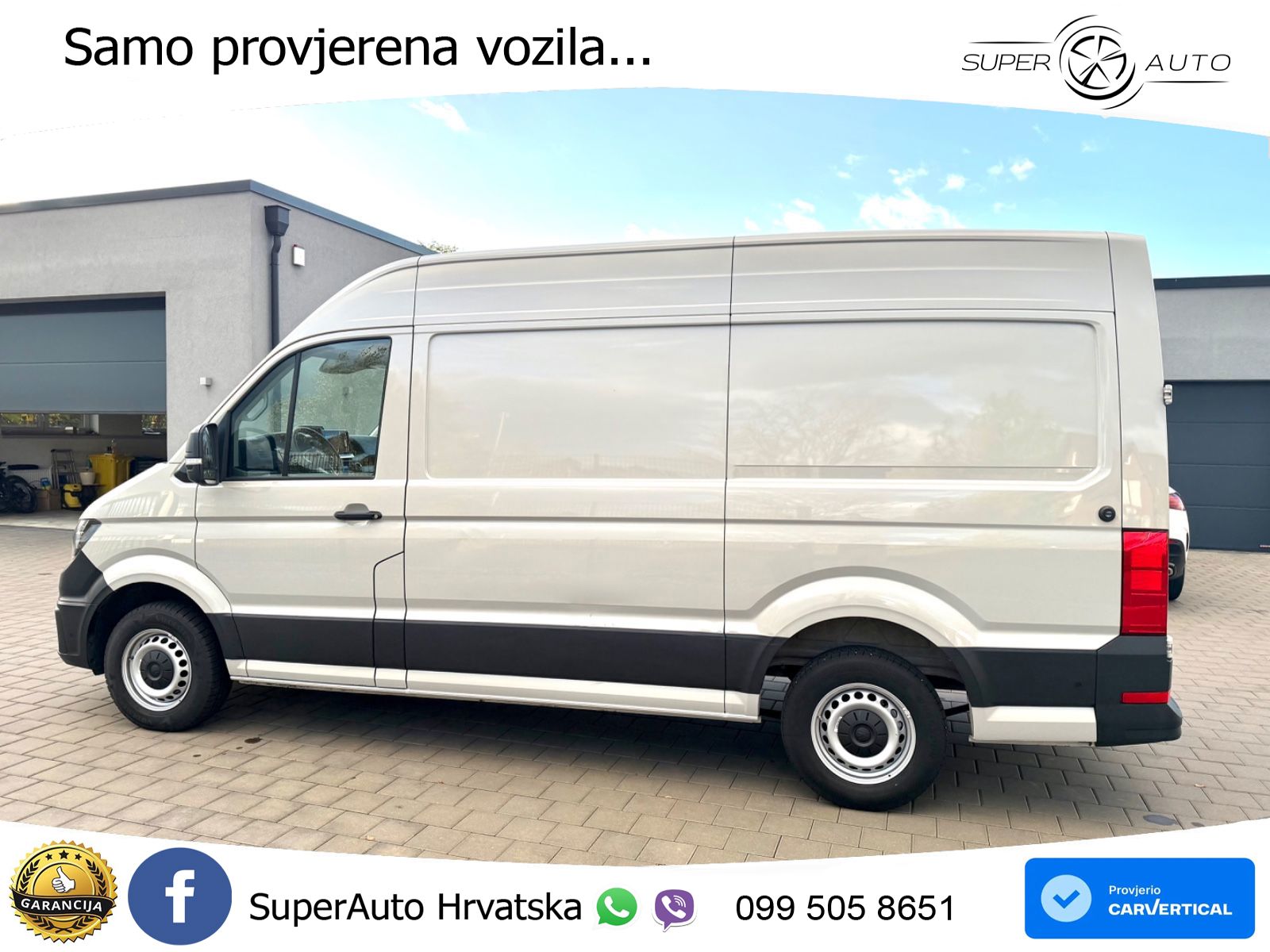Volkswagen Crafter Kasten 35 mittellang Navi 5J Garantie 177 KS