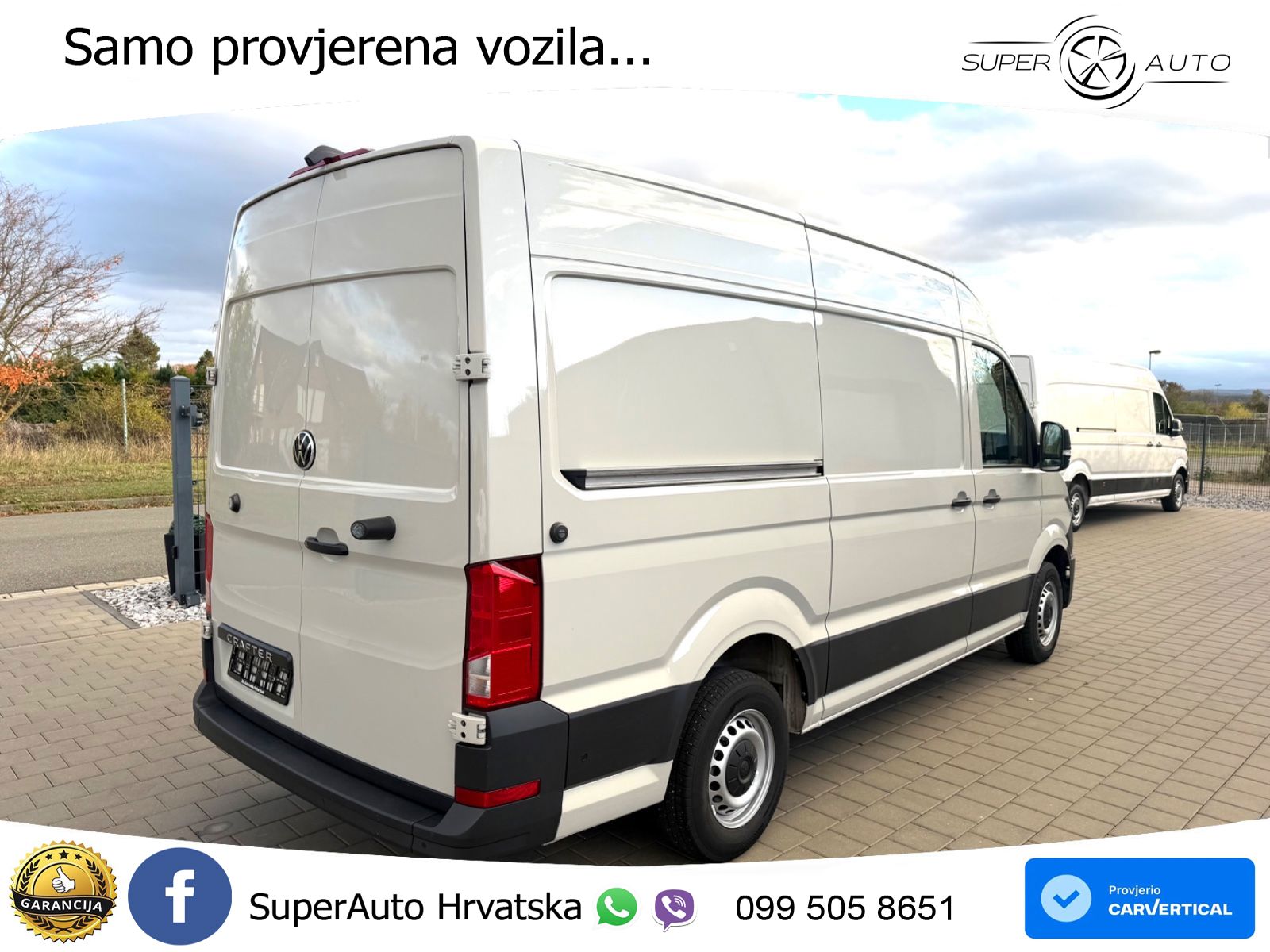Volkswagen Crafter Kasten 35 mittellang Navi 5J Garantie 177 KS